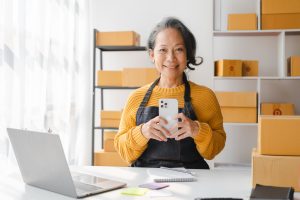 Self-employed over 65